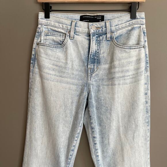 VERONICA BEARD Sheridan Exaggerated Flare Jeans Size 25 High Rise Stretch Chic - Picture 5 of 16